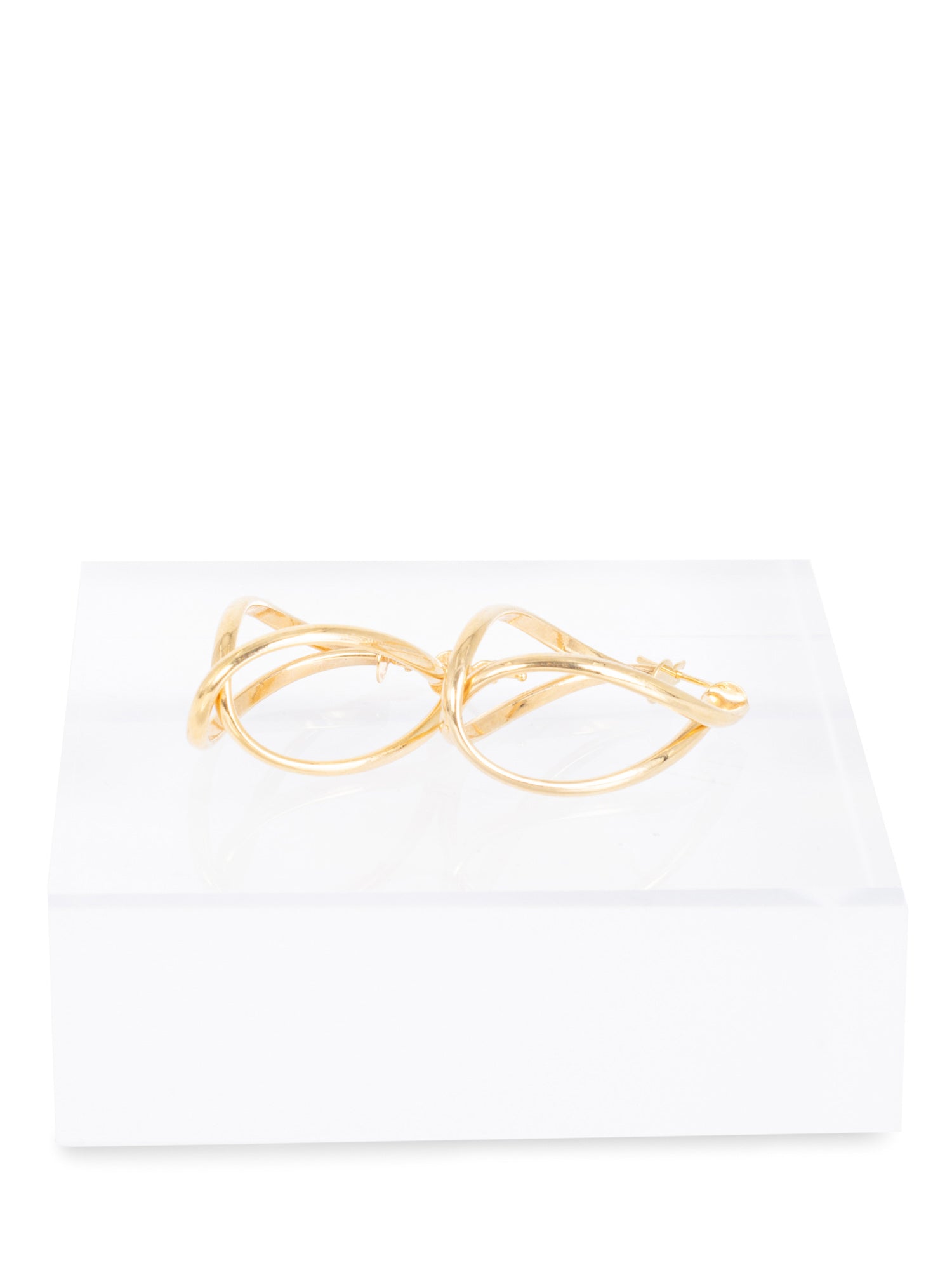Milor 14K Gold Dangle Earrings-designer resale