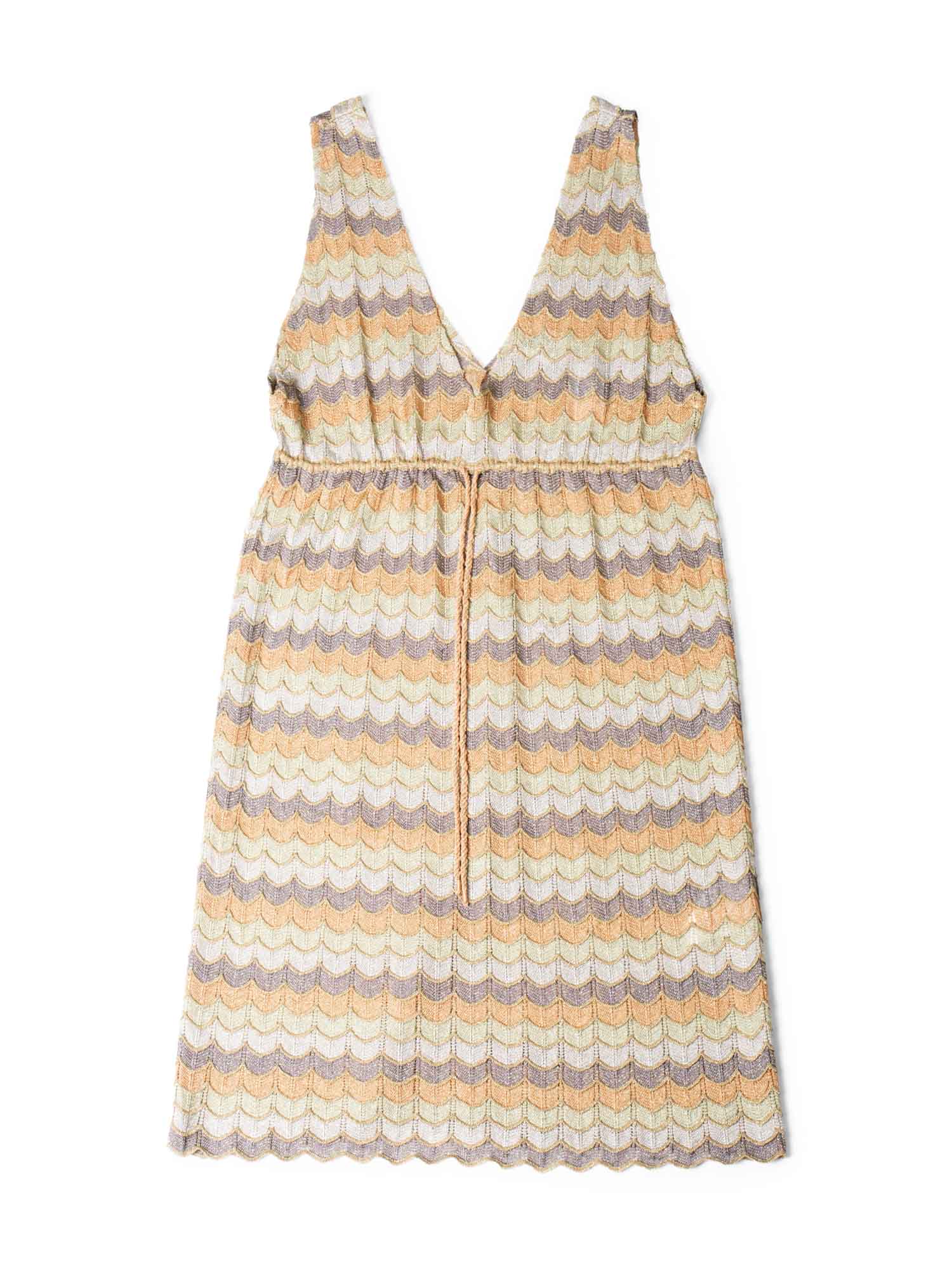 Missoni Knit Sleeveless Dress Multicolor-designer resale