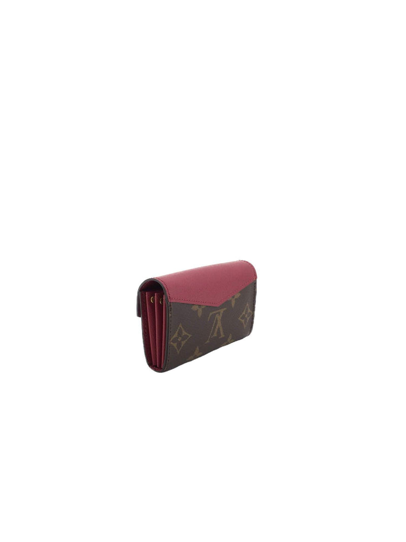 Monogram Sarah Multicartes Wallet Brown-designer resale