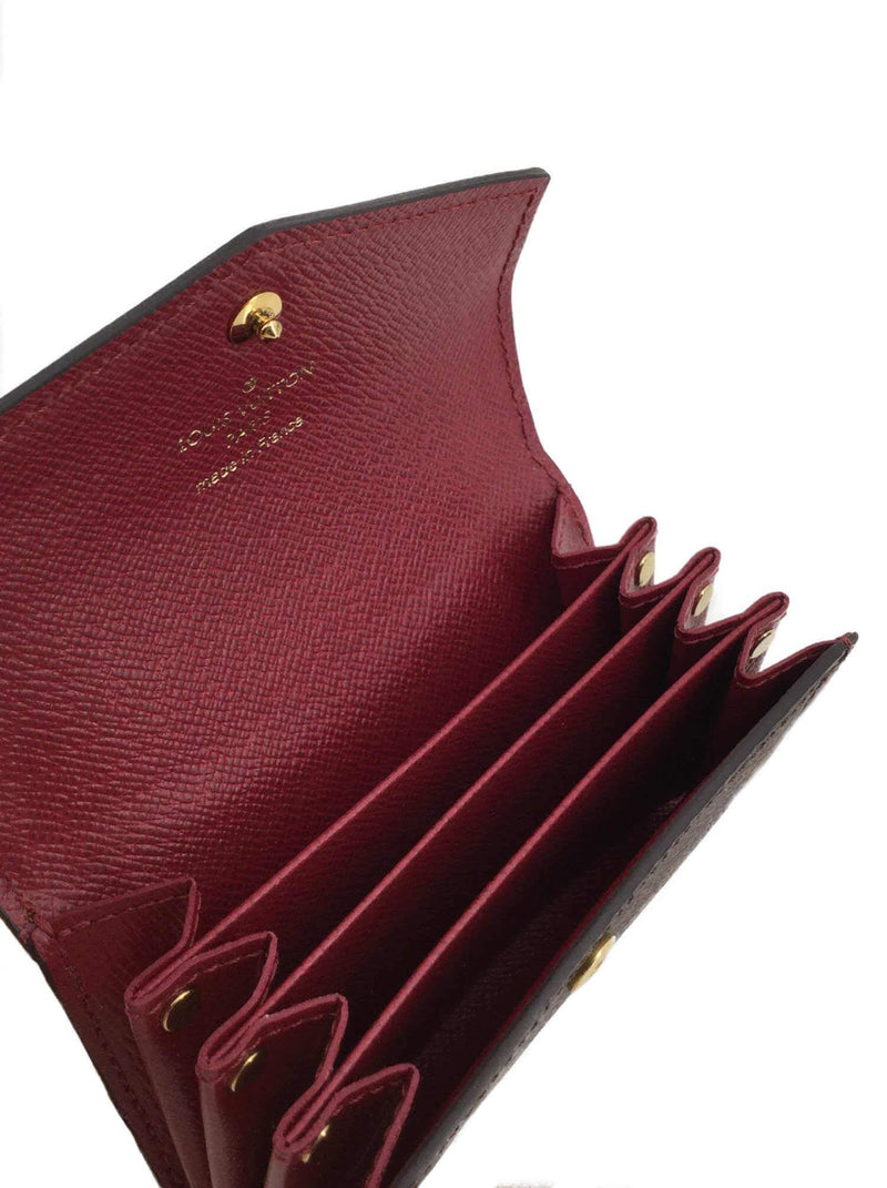 Monogram Sarah Multicartes Wallet Brown-designer resale