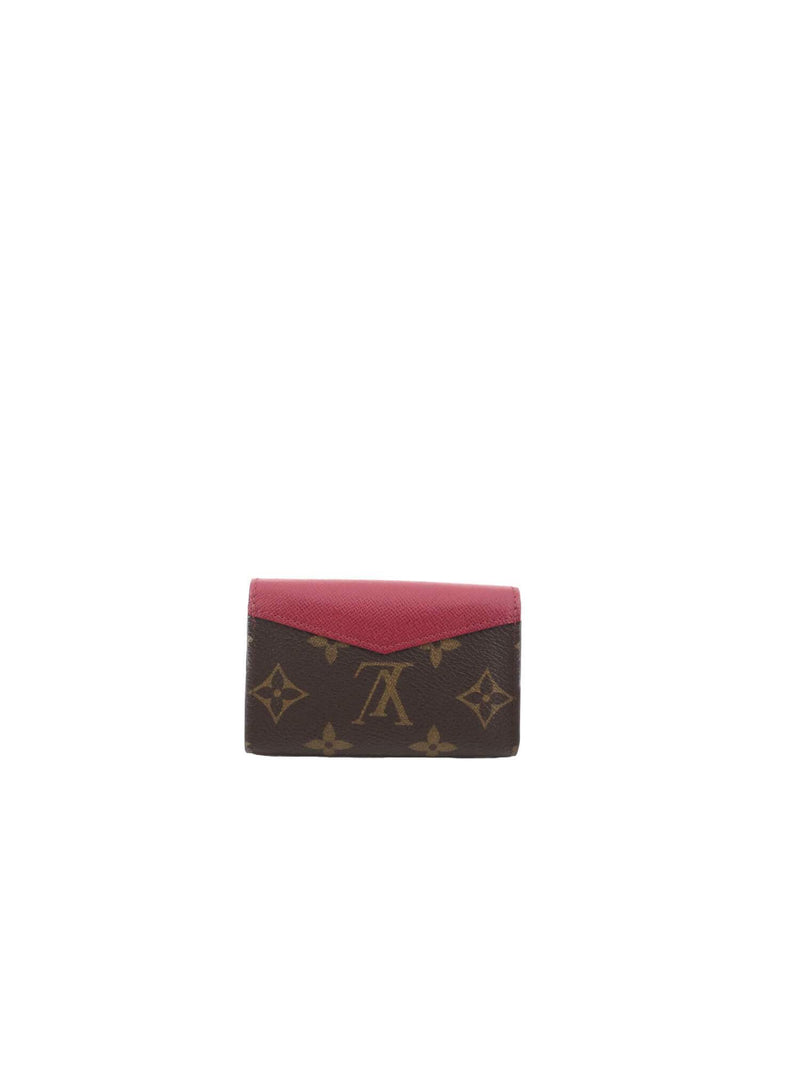 Monogram Sarah Multicartes Wallet Brown-designer resale