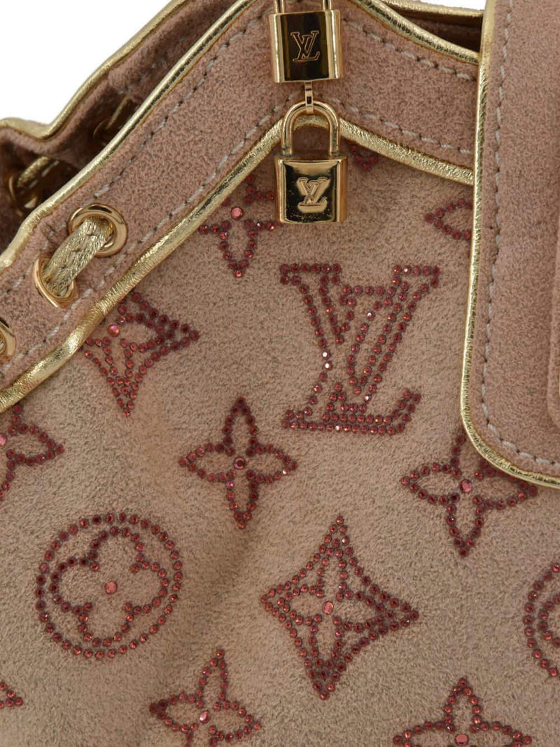 Monogram Theda PM Bag Strass Rose-designer resale