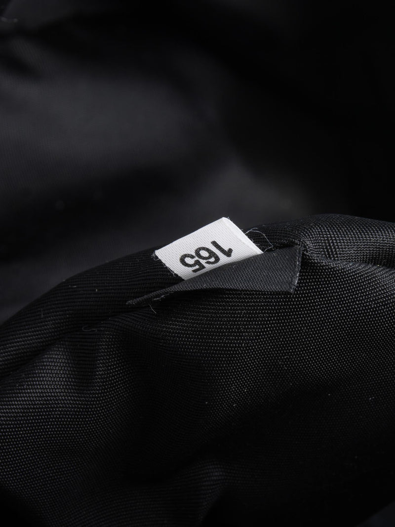 Prada Canvas Leather Large Backpack Black-designer resale