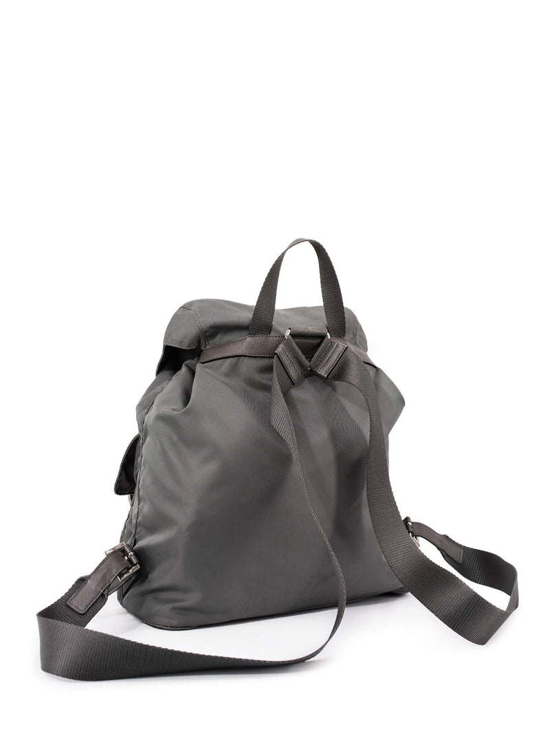 Prada Tessuto Nylon Mini Backpack Green-designer resale