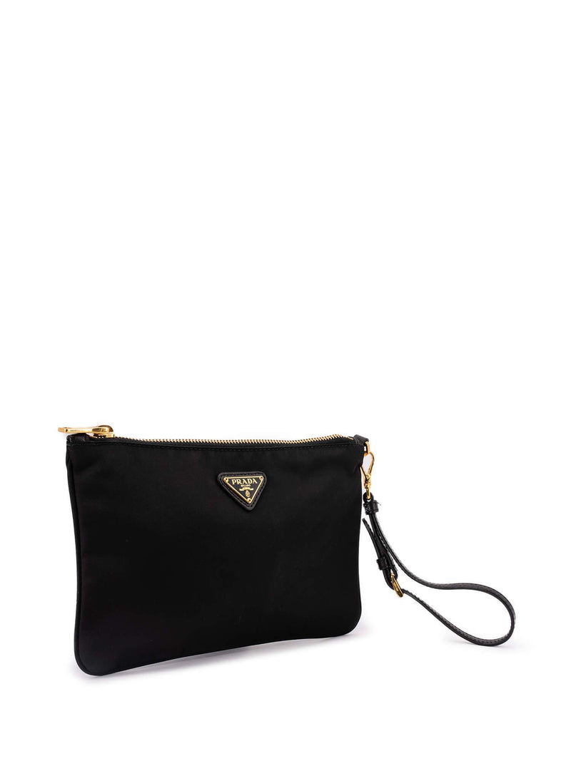 prada saffiano leather clutch