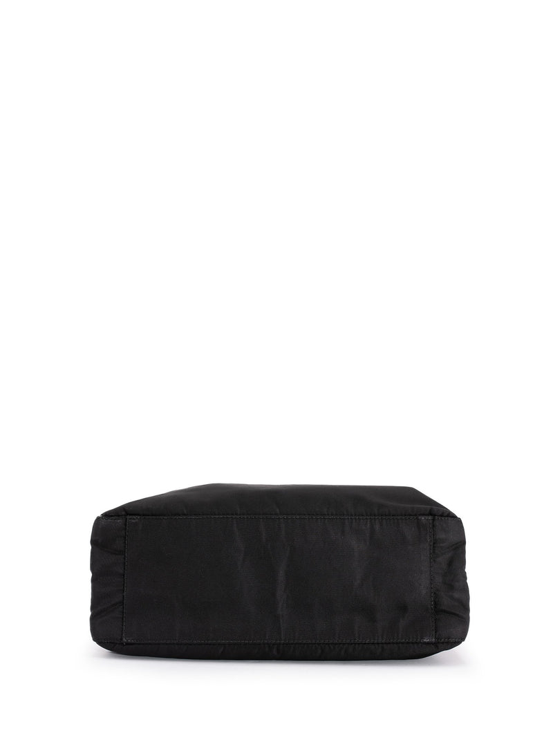 Prada Tessuto Nylon Shoulder Bag Black-designer resale