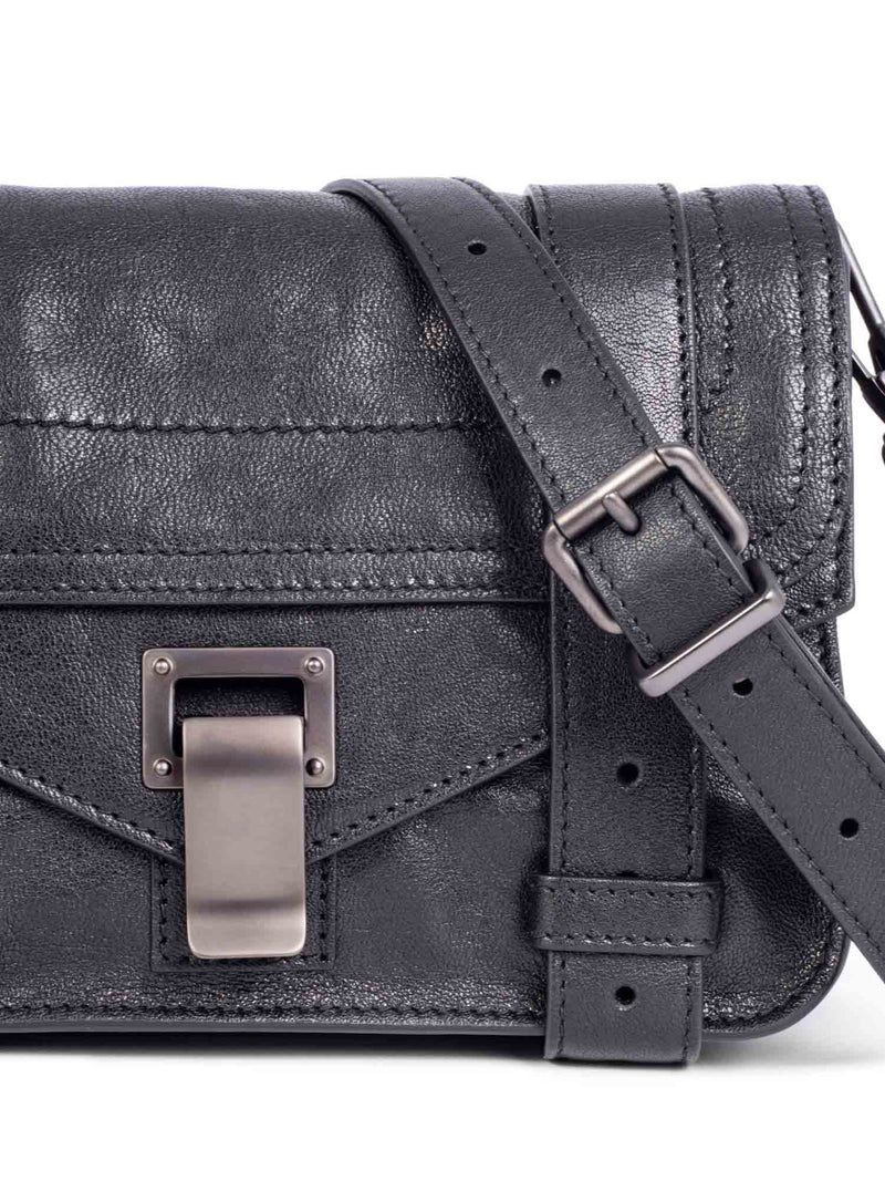 Proenza Schouler PS1 Mini Crossbody Bag Black-designer resale