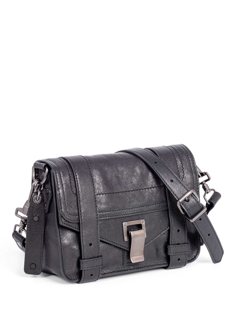 Proenza Schouler PS1 Mini Crossbody Bag Black-designer resale