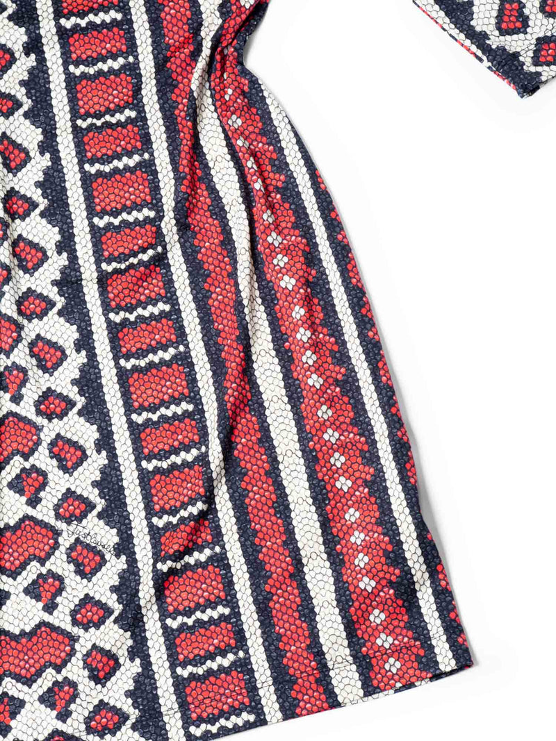 Roberto Cavalli Snakeskin Printed Stretchy Fitted Dress Red Roberto Cavalli Snakeskin Printed Stretchy Fitted Dress Red