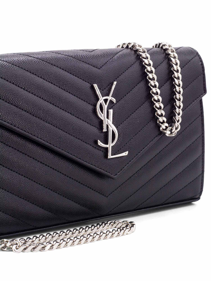 Authentic YSL WOC large in black, Women's Fashion, Bags & Wallets