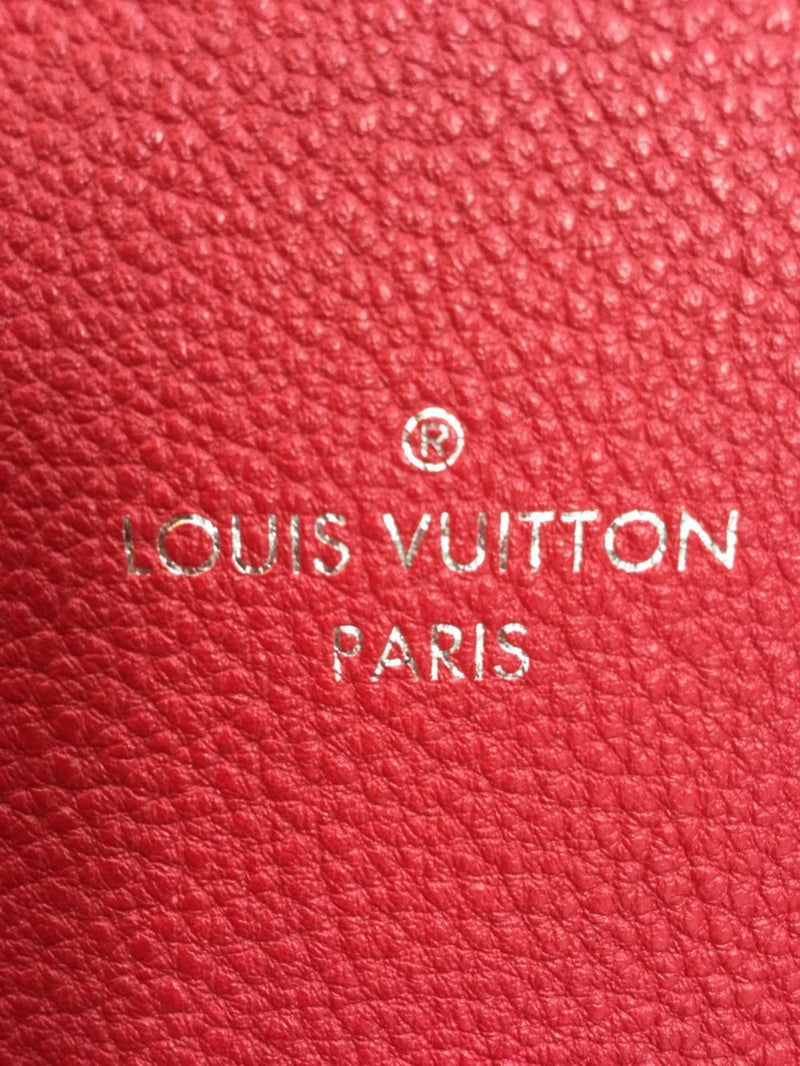 Louis Vuitton Framboise Veau Cachemire Calfskin Leather Soft