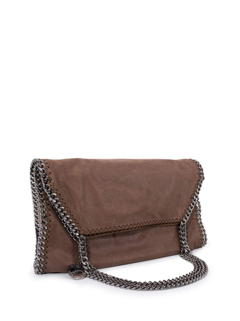 Stella McCartney Falabella Small Shoulder Bag Brown-designer resale