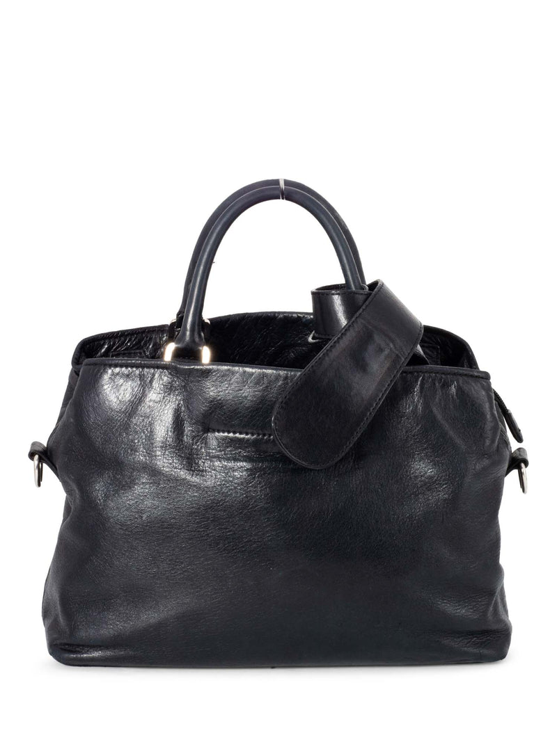 Strenesse Gabriele Strehle Top Handle Bag Black-designer resale