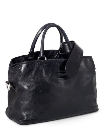Strenesse Gabriele Strehle Top Handle Bag Black-designer resale