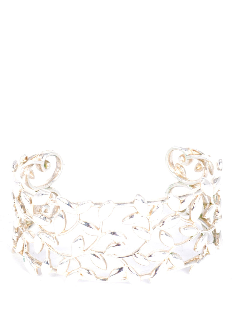 Tiffany & Co. Paloma Picasso Olive Leaf Cuff Silver-designer resale