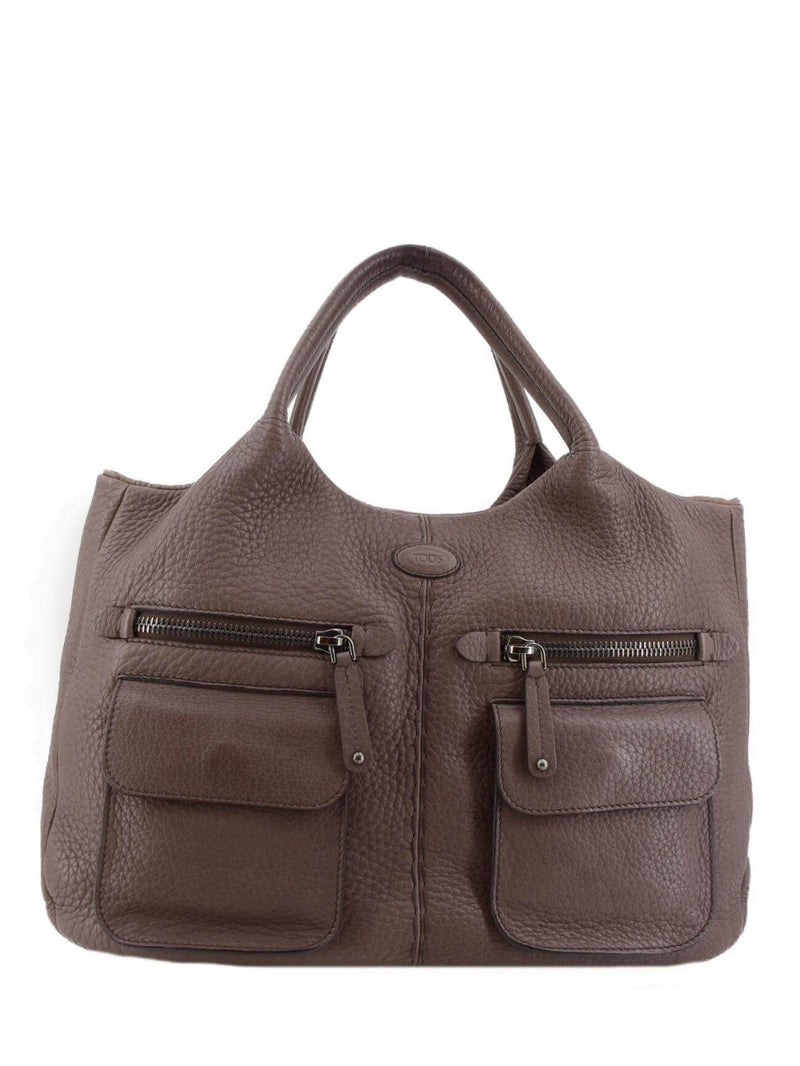 Tods Large Tote Brown-designer resale