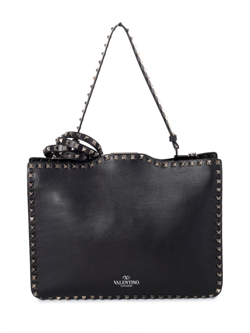 Valentino Garavani - Authenticated Rockstud Spike Handbag - Leather Pink for Women, Never Worn