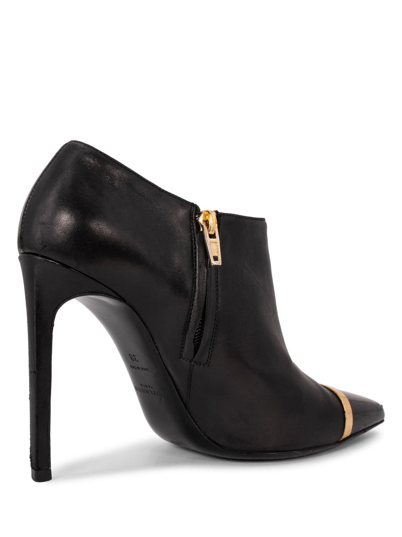Yves Saint Laurent Ankle Boots Black-designer resale