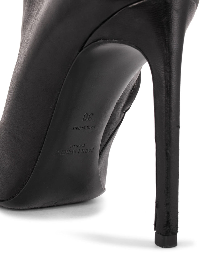 Yves Saint Laurent Ankle Boots Black-designer resale