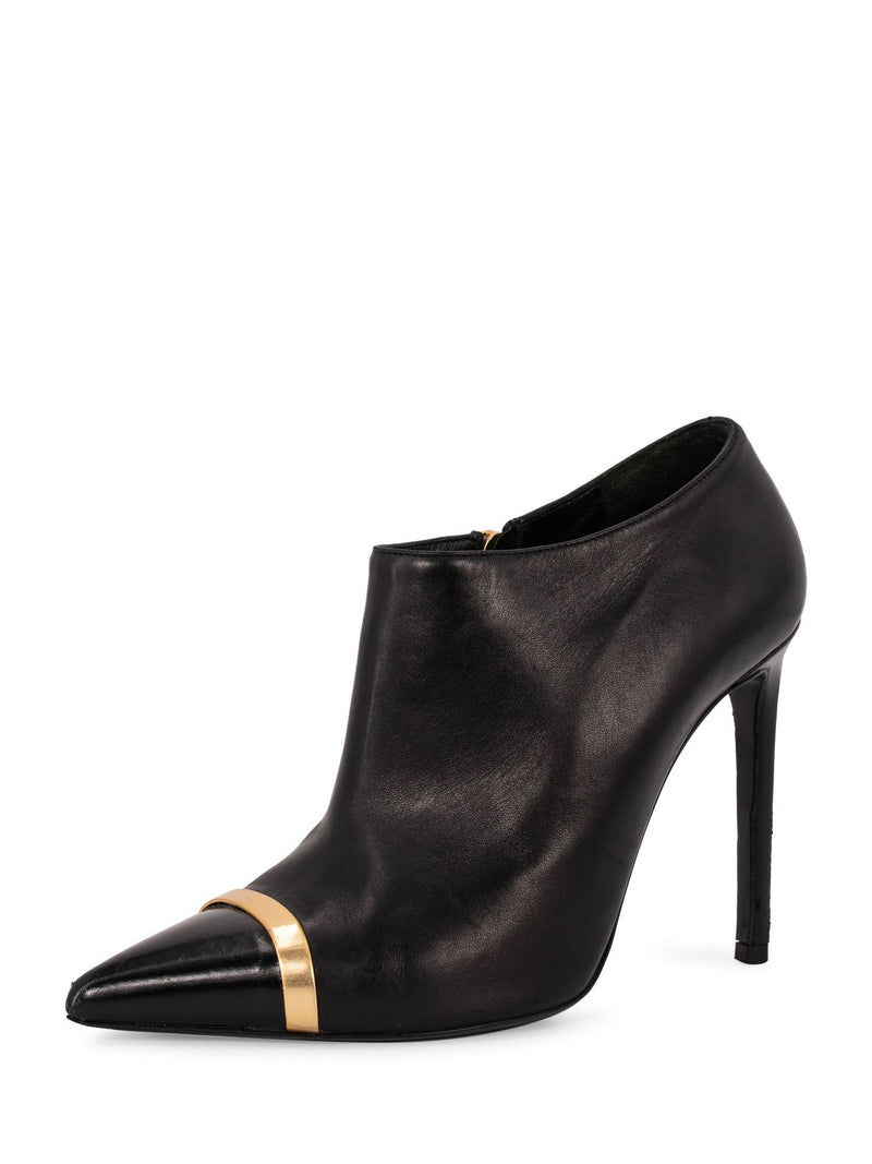 Yves Saint Laurent Ankle Boots Black-designer resale