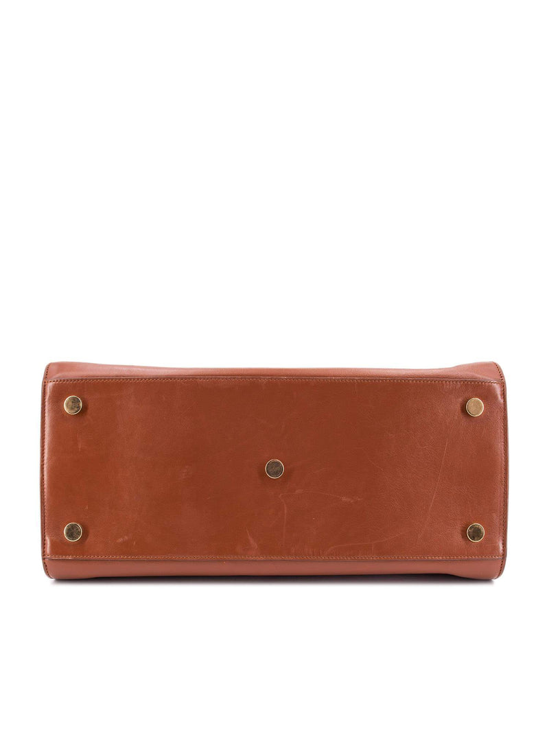 Saint laurent sac deals de jour cognac